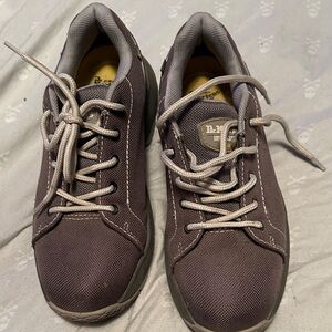 Dr. Martens Gray Lace-Up Sneakers